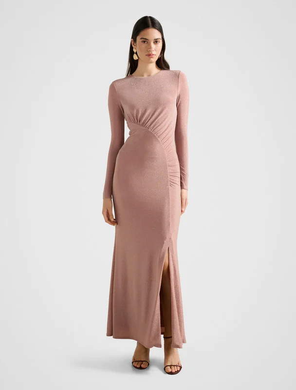 Jd4810-Pink Women's Mid Dress